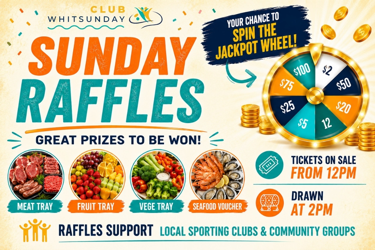 club whitsunday sunday raffles web