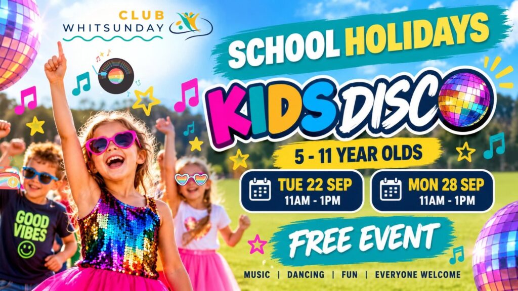 School Holidays Kids Disco