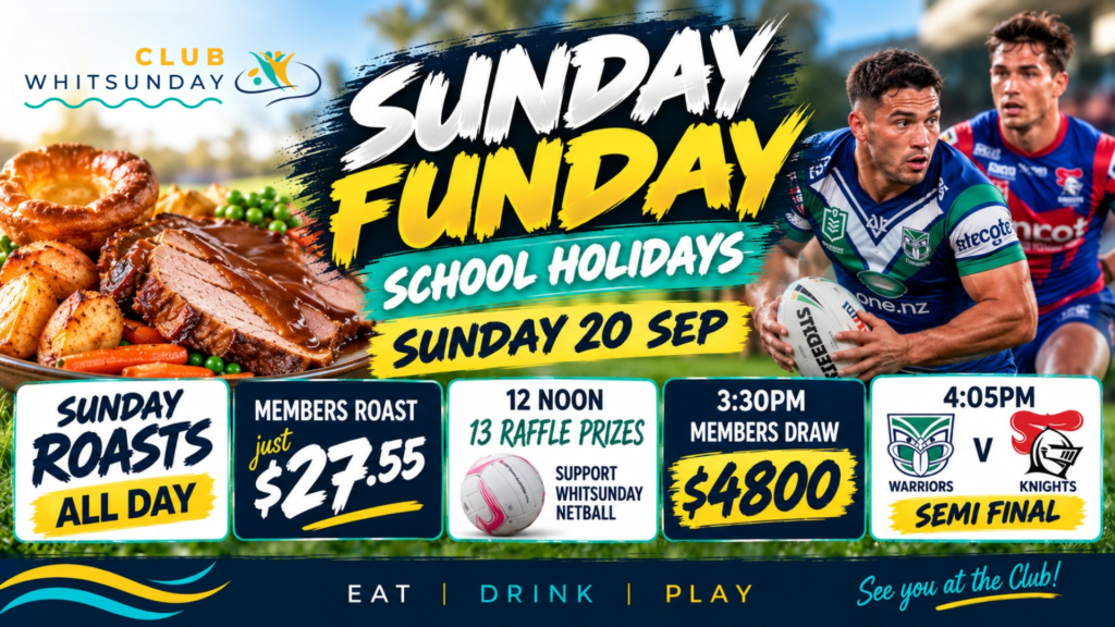 Sunday Fun Day 20 September 2026